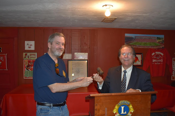 Warren Lion’s Club member Gregg Reep named President of the Club for the next year