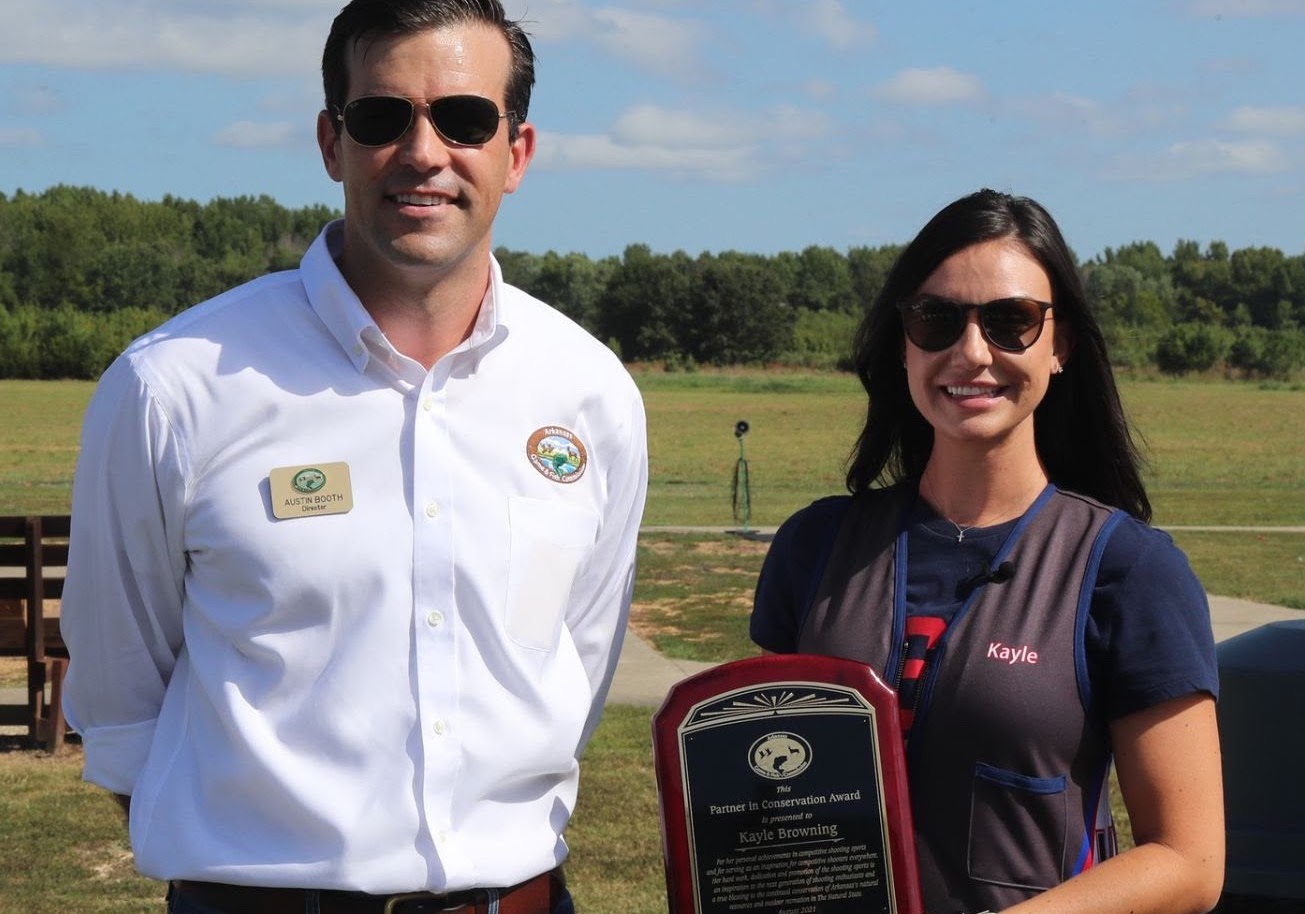 Olympic silver medalist honored at shooting clinic