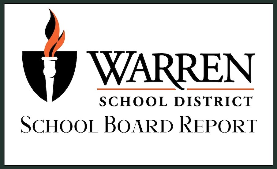 Updates given on Elementary construction and High School repairs at Warren School Board meeting