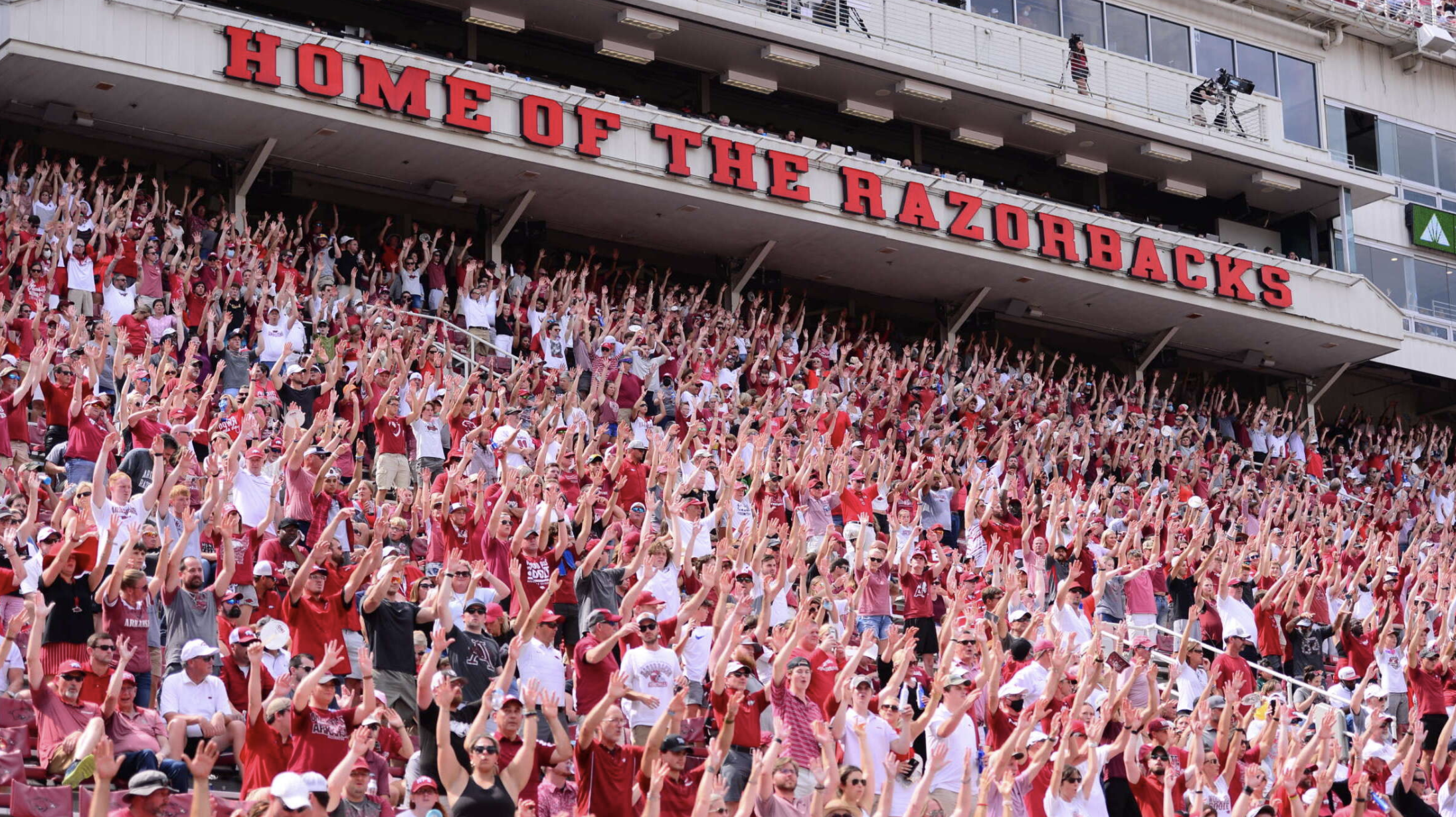 All seats sold for Arkansas vs. Texas this weekend in Fayetteville
