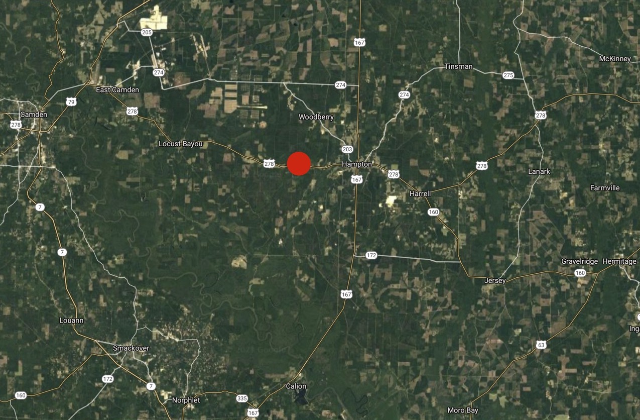 Emergency situation in Calhoun County as pipeline ruptures west of Hampton
