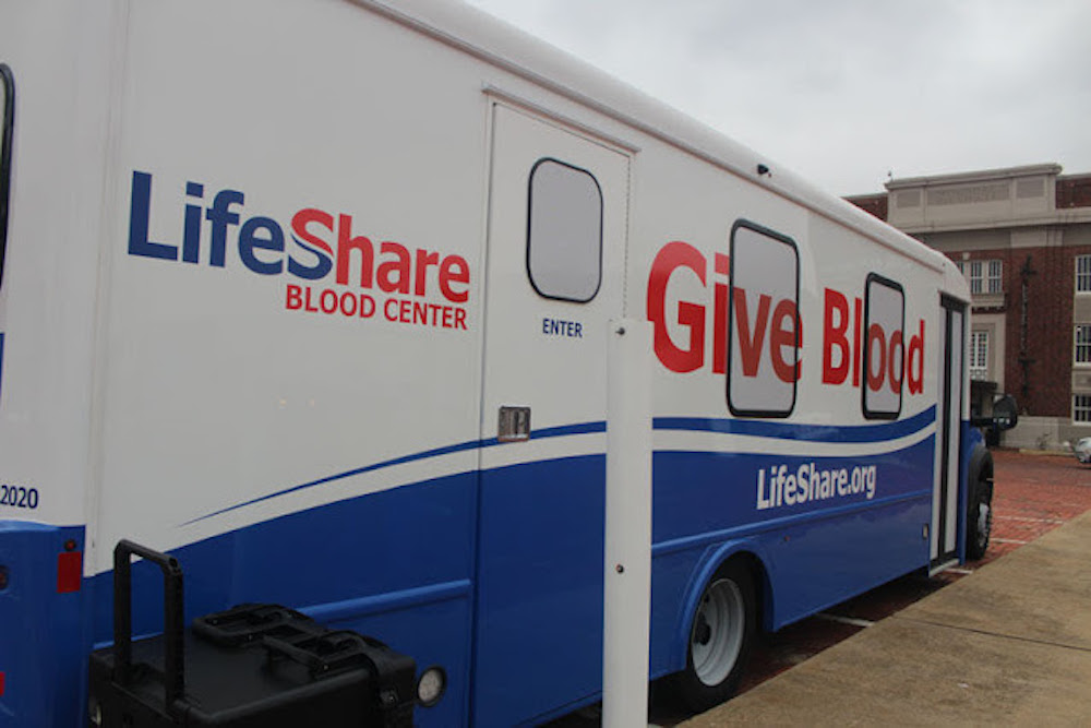 LifeShare Blood Drive set for Wednesday, Oct. 13 at BCMC