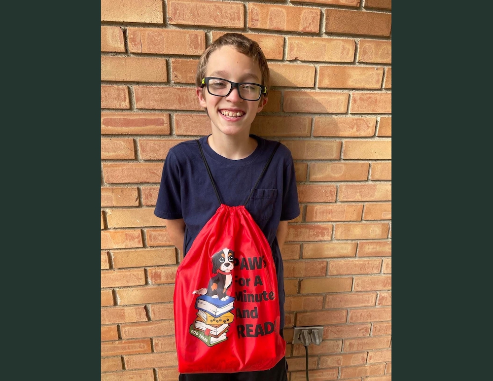 Peyton Garrison wins Library Book Club for Kids award for September