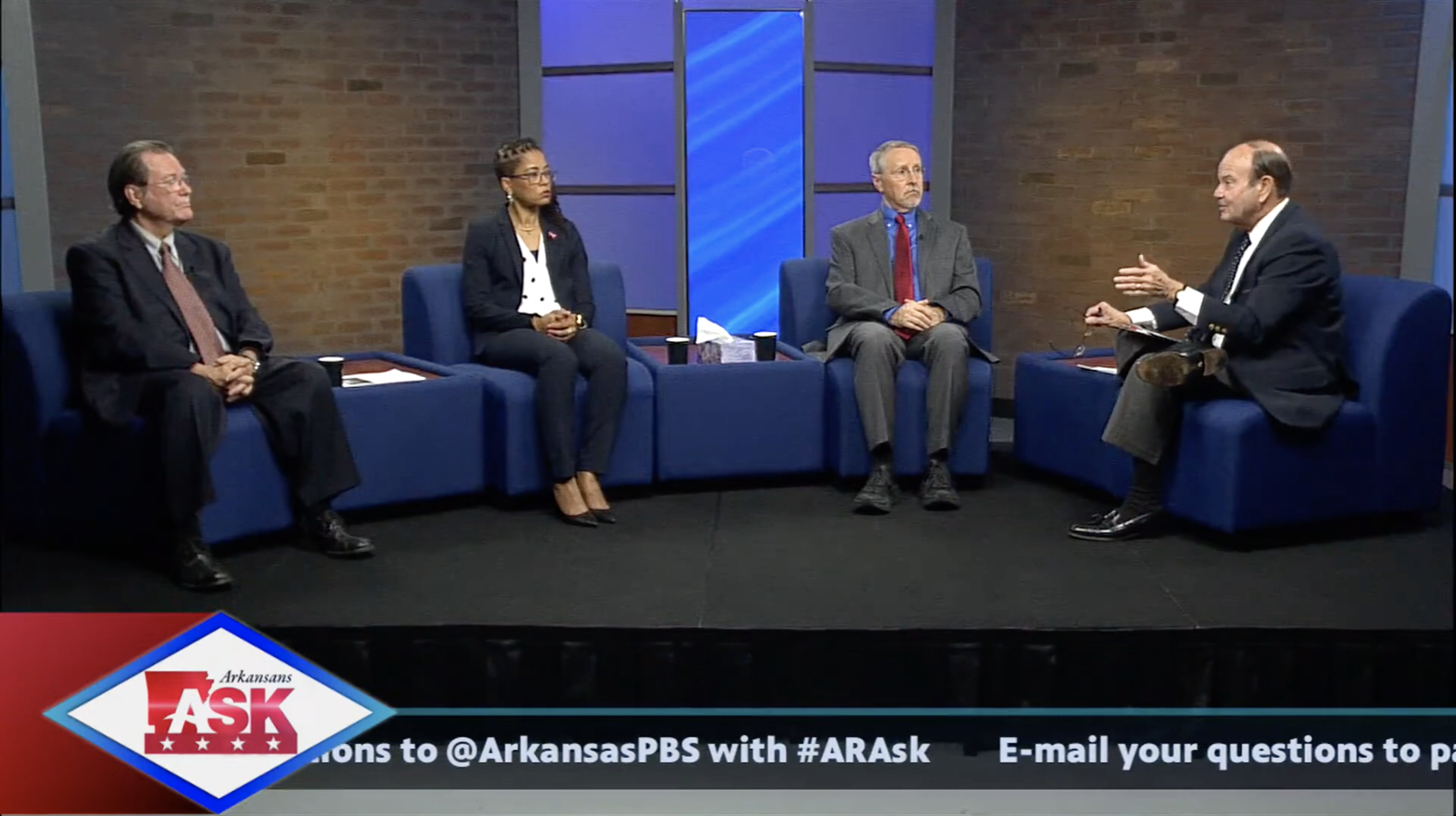 Gregg Reep takes part in live Arkansas PBS COVID-19 town hall broadcast