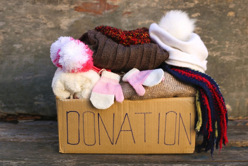 Winter clothing and food drive happening through November 19