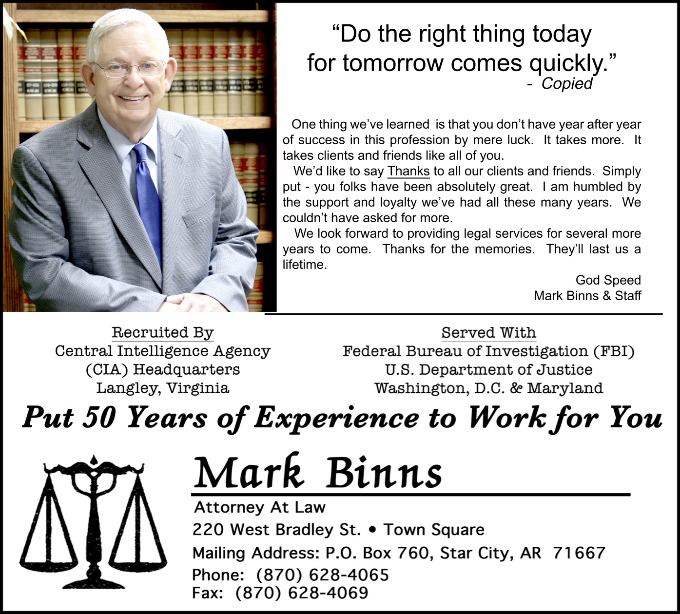 Mark Binns-Attorney At Law