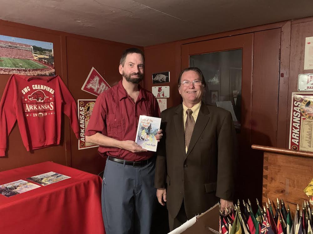 Author Timothy Kessler presents Lions Club program about his new book