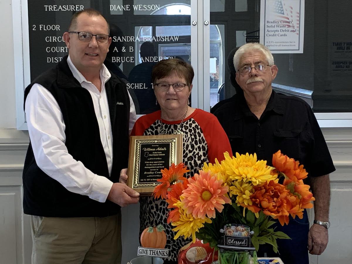 Wilma Adair Retires from Collector’s Office