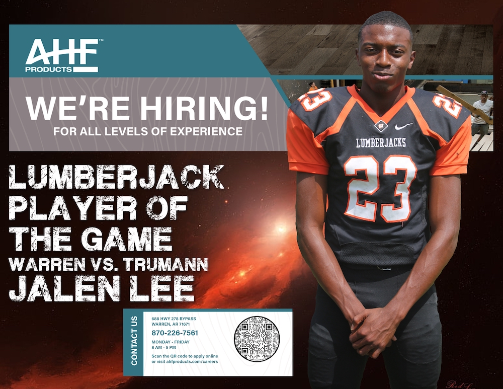 Jalen Lee’s defensive prowess earns AHF Products Lumberjack Player of the Game honors