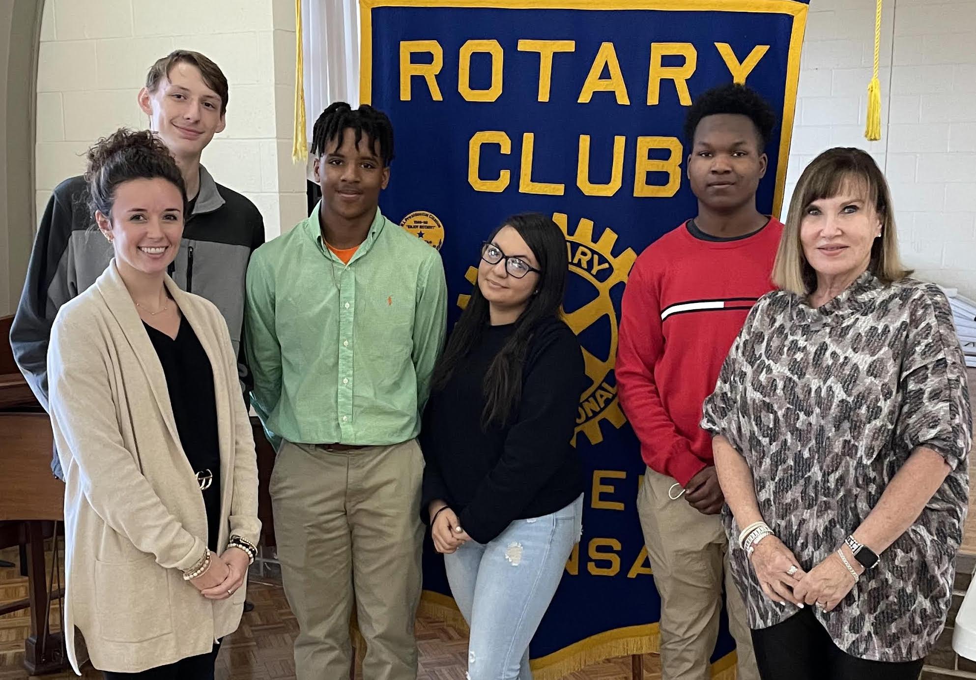 EAST program speaks to Warren Rotary, plus Rotary makes donation to Library Blessing Box