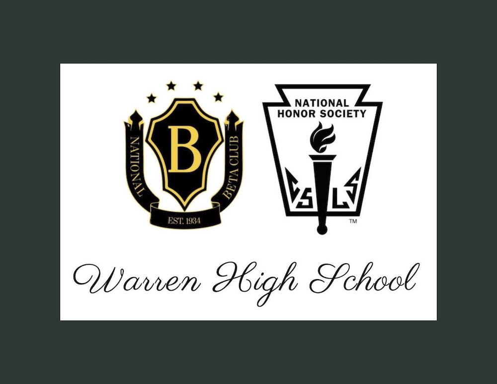 Warren Schools to hold Beta Club and National Honor Society inductions Wednesday