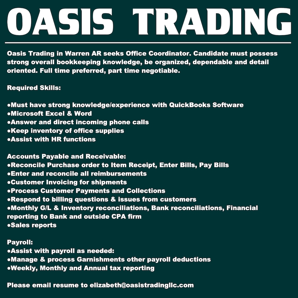 Oasis Trading