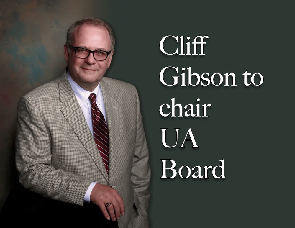 Gibson to Chair UA Board; Other Officers and Committees Set for Coming Year