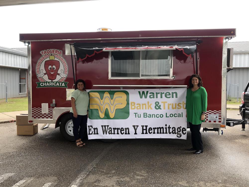 Warren Bank caters lunch to Warren High staff for Teacher Appreciation Week
