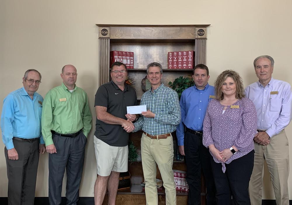 First State Bank makes annual contribution to YMCA Fund Drive