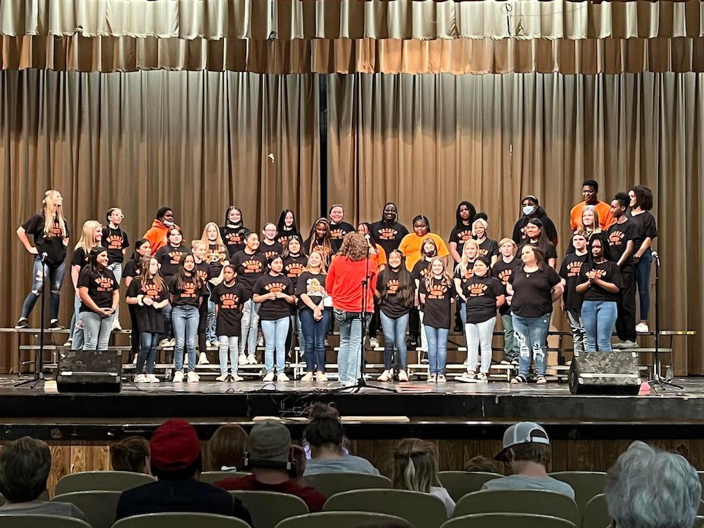 Choir program continues to thrive after school fire