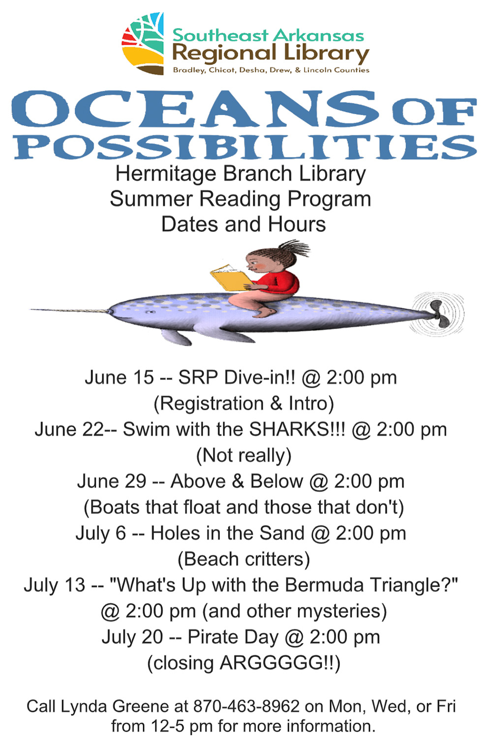 Join the Hermitage Library’s summer reading program