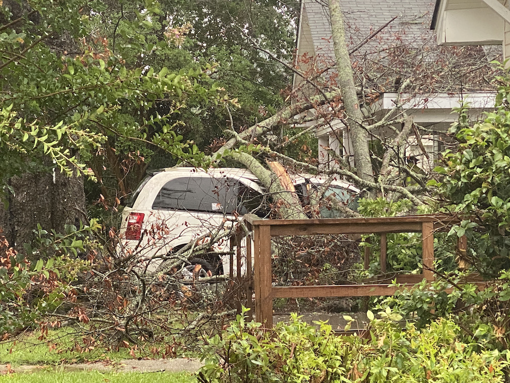 Photos of damage around Warren from Friday storm