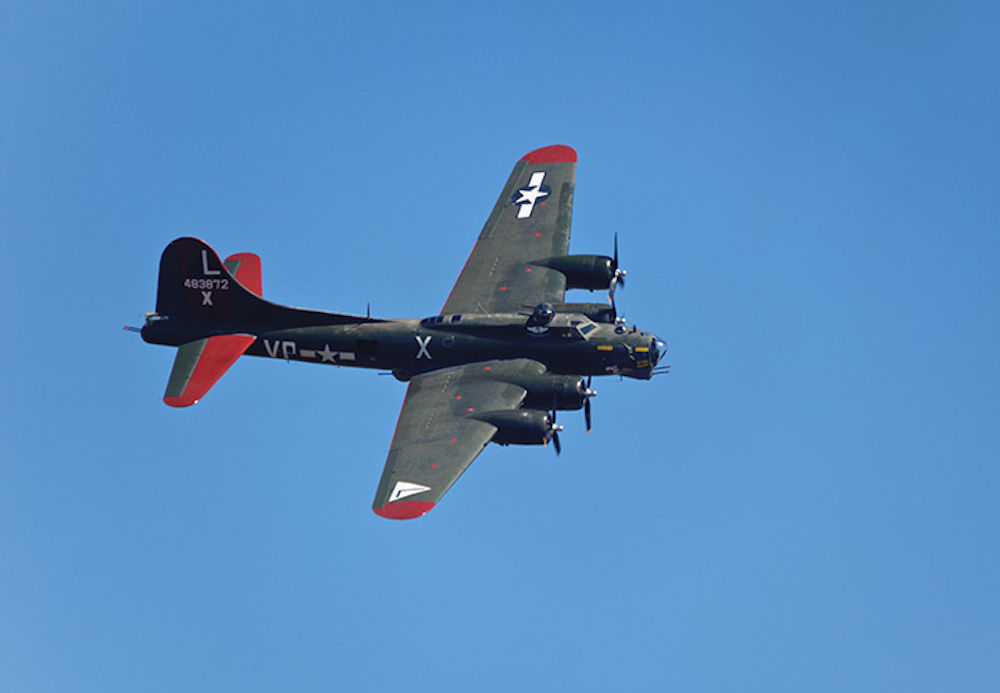Flying Fortress Flyover: Historical B-17 provided unique historical airshow for Bradley County Monday