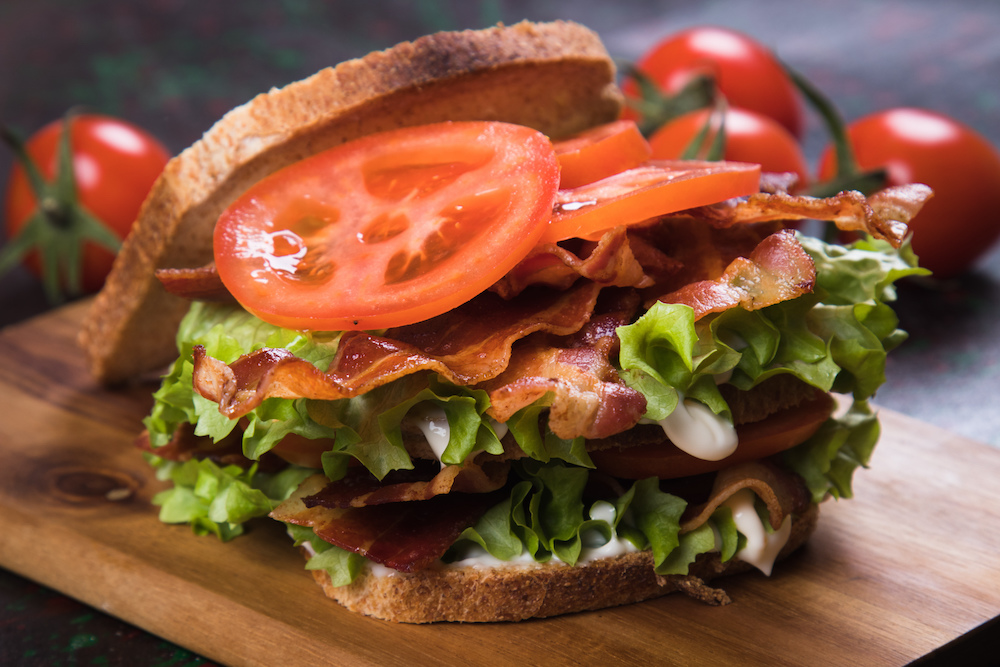 Pastime: The Bacon, Lettuce, and Tomato Sandwich