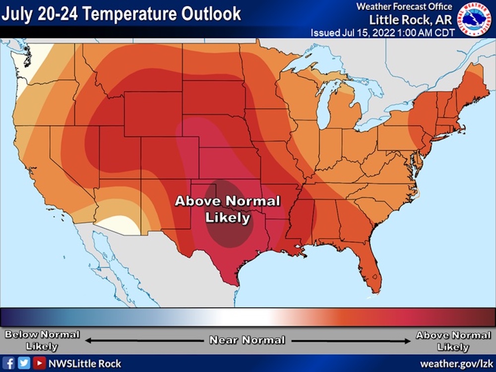 Heat wave to worsen mid-next week