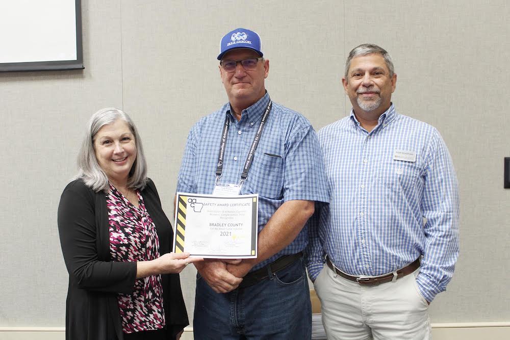 Bradley County presented AAC safety award