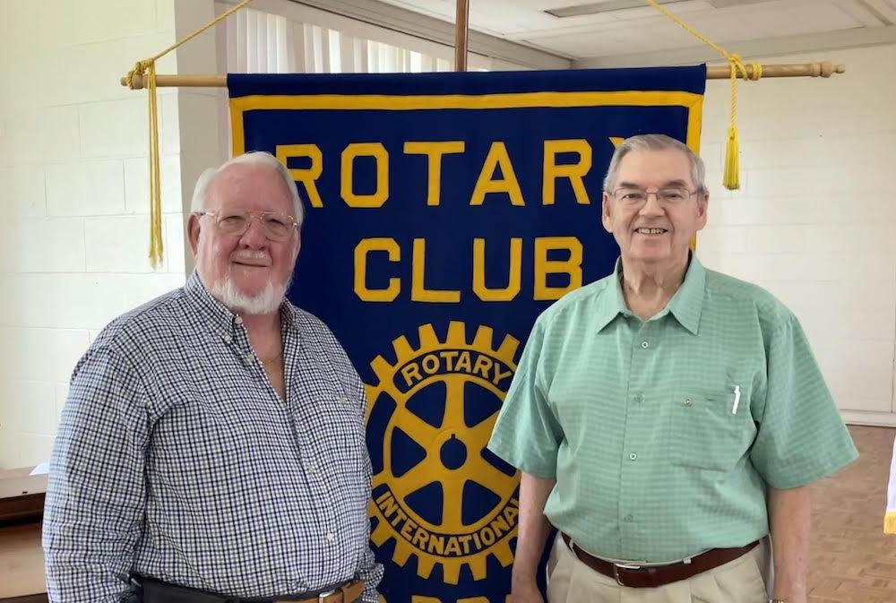 Rotary District Disaster Response Chairman presents Rotary program