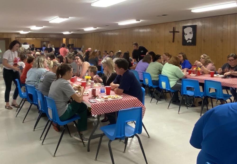 Local banks and SATCO provide luncheon for Hermitage teachers