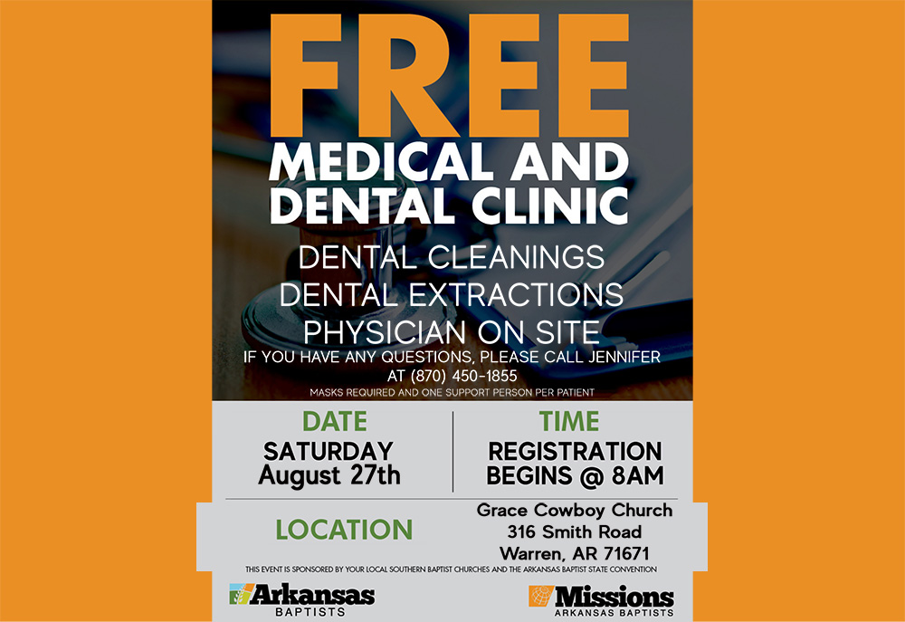 Free dental clinic August 27