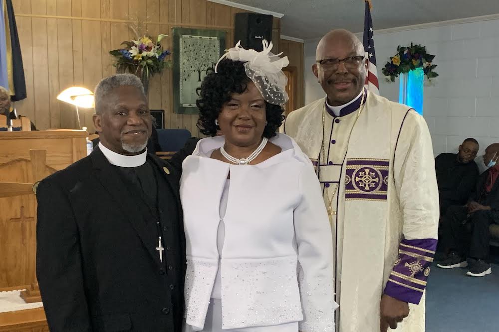 Elder Terry Correll installed as Pastor of Holy Deliverance COGIC