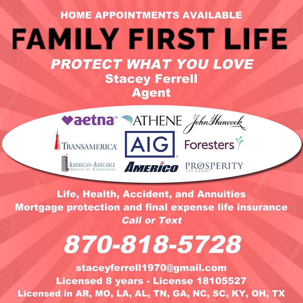 Family First Life-Stacey Ferrell, Agent