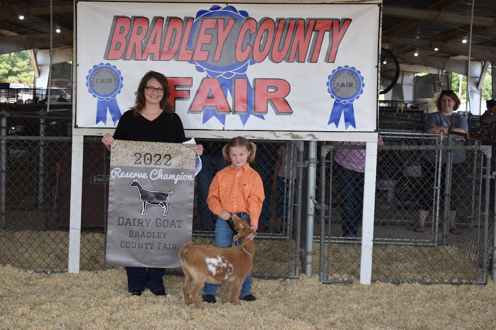 2022 Bradley County Fair Best of Show for Livestock announced