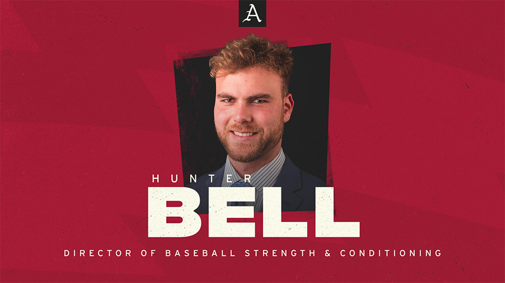 UAM graduate Hunter Bell named director of strength and conditioning for Razorback Baseball program