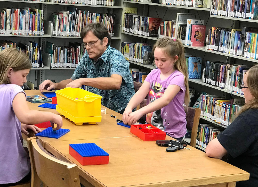 Lego Club has a great time at the Library