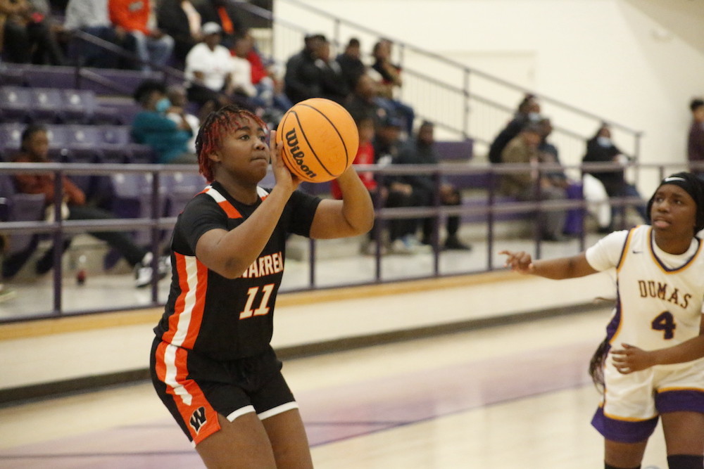 York posts double digits in Lady Jack loss to Dumas in game one of Holiday Classic