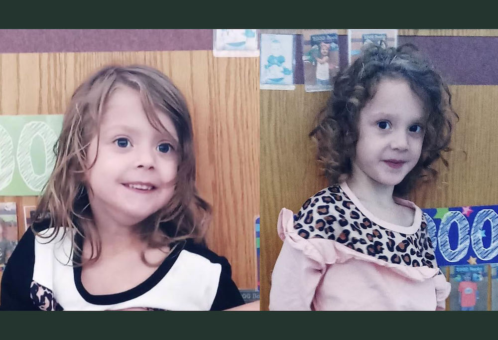 Audrey and Lillian Culwell complete 1000 Books Before Kindergarten