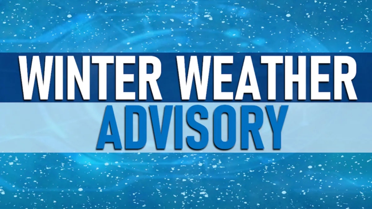 Winter weather advisory issued for Bradley County