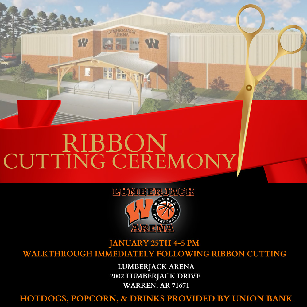 Ribbon cutting for new Lumberjack Arena set for Wednesday