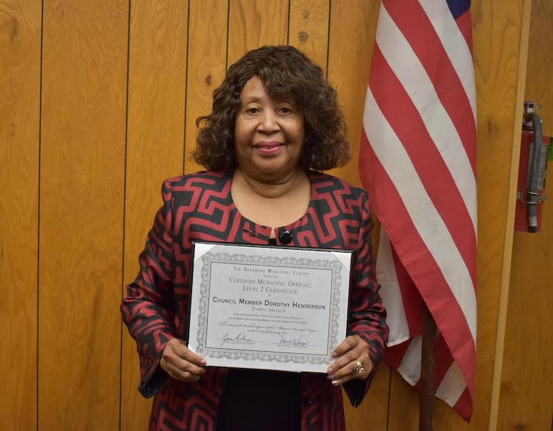 Alderwoman Dorthy Henderson has served the people of South Arkansas with distinction