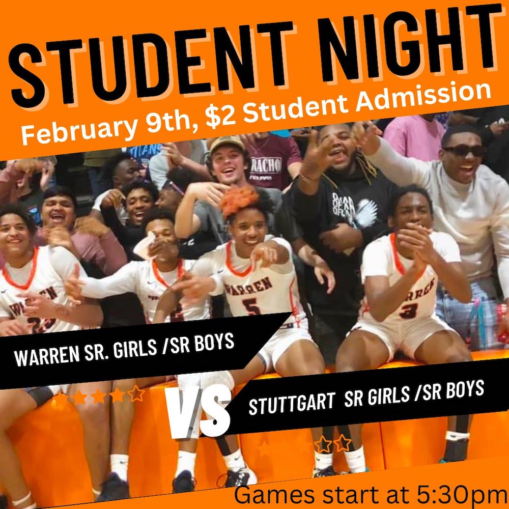 $2 student admission night Thursday for Lumberjack and Lady Jack games