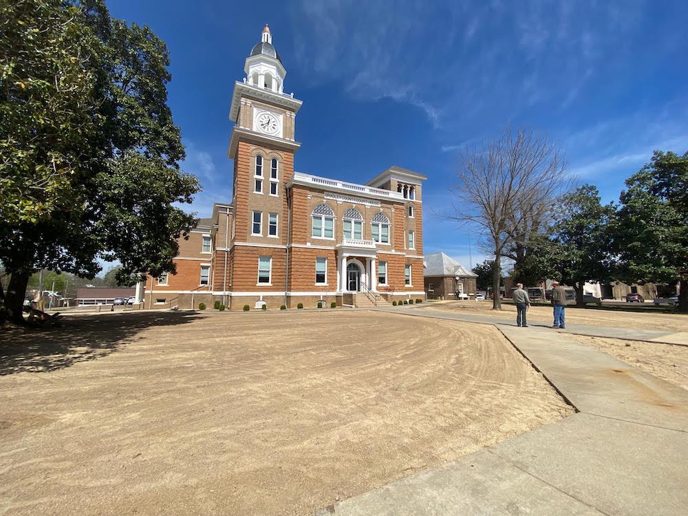 Work continues at the Bradley County Courthouse