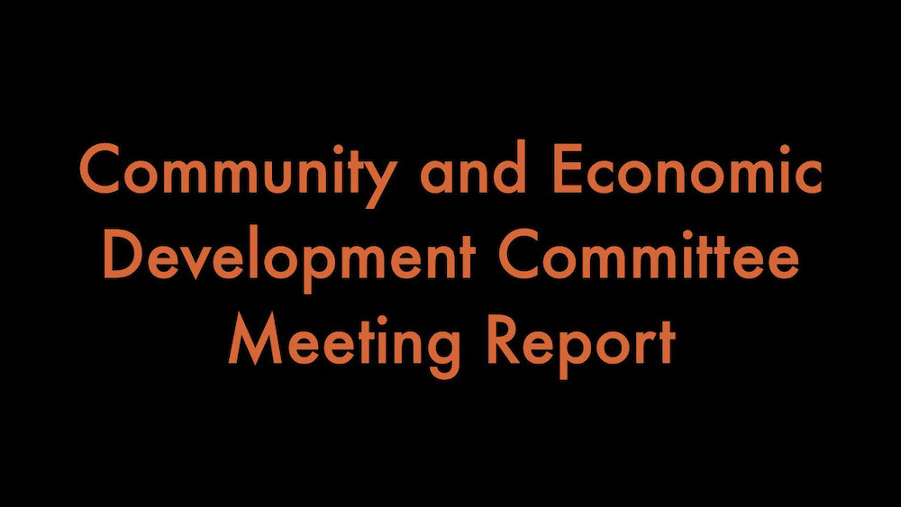 Community and Economic Development Committee of Warren discusses industrial recruitment and downtown safety