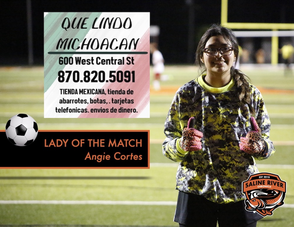 Cortes’s tough performance in goal earns her Que Lindo Michoacan Lady of the Match vs. Hope