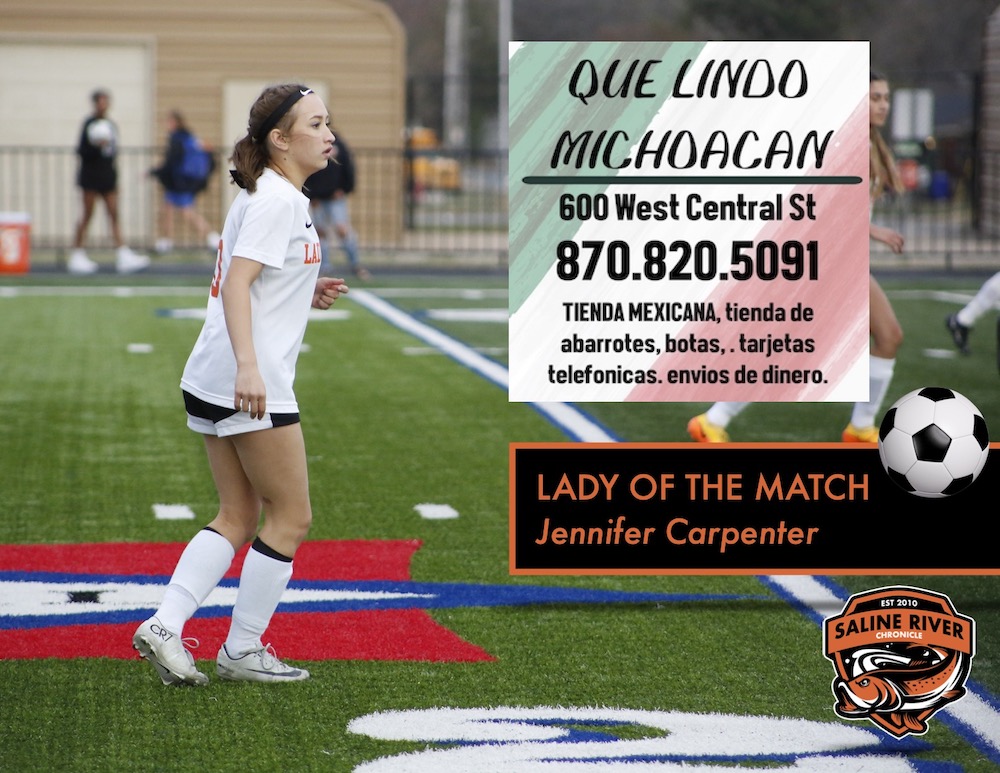 Carpenter’s effort earns her Que Lindo Michoacan Lady of the Match vs. Conway