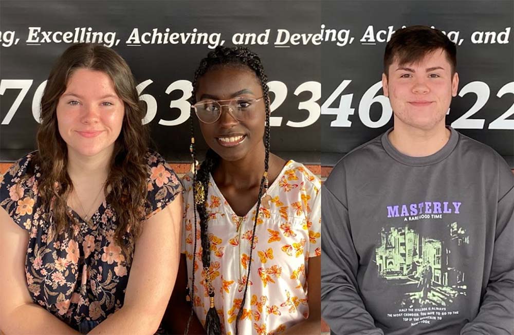Students Aislin England and Ma’Kya Ashley to represent Hermitage at Girls State; Easton Parker selected to attend Boys State