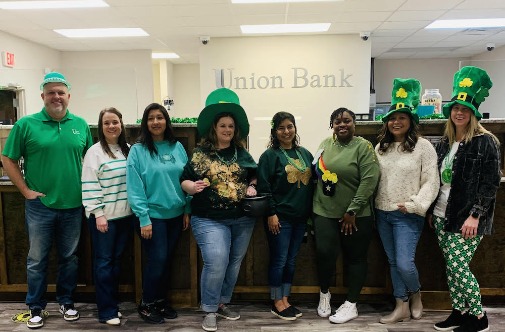 Union Bank celebrates St. Patrick’s Day in style