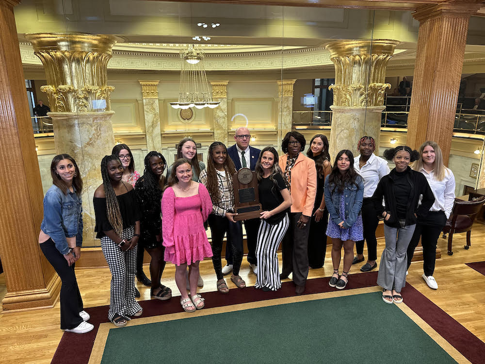 Lady Jack Track team honored at State Capitol