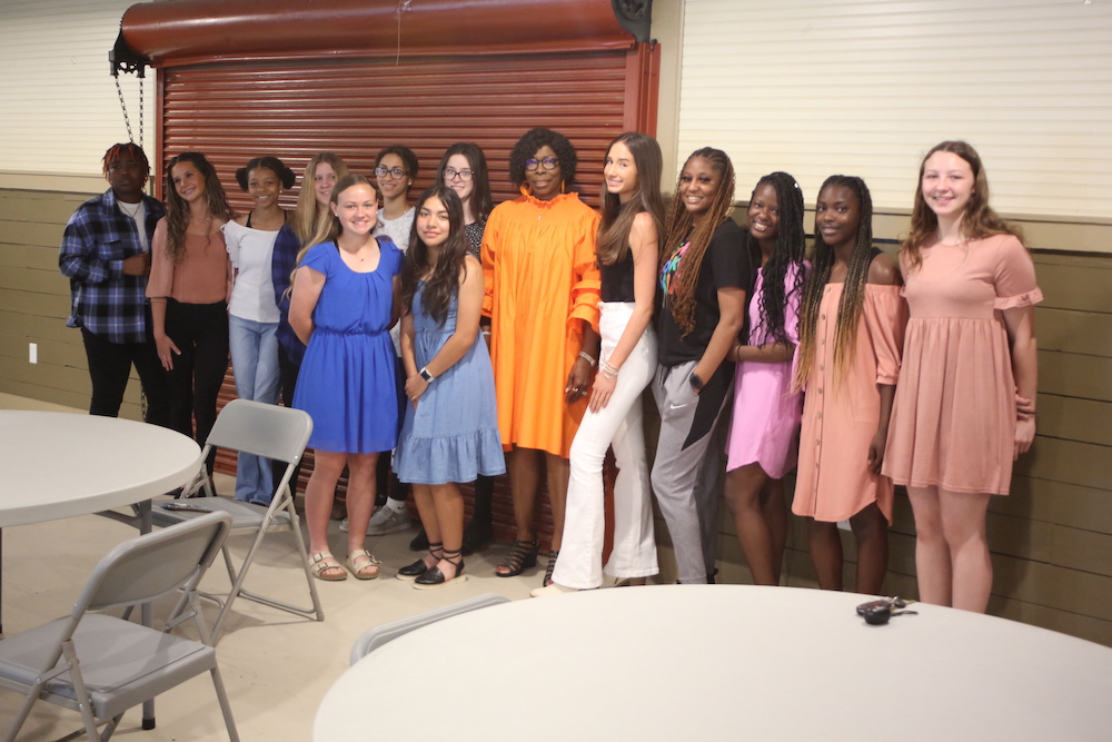Ceremony held honoring Class 4A State Indoor Track and Field Champion Lady Jacks