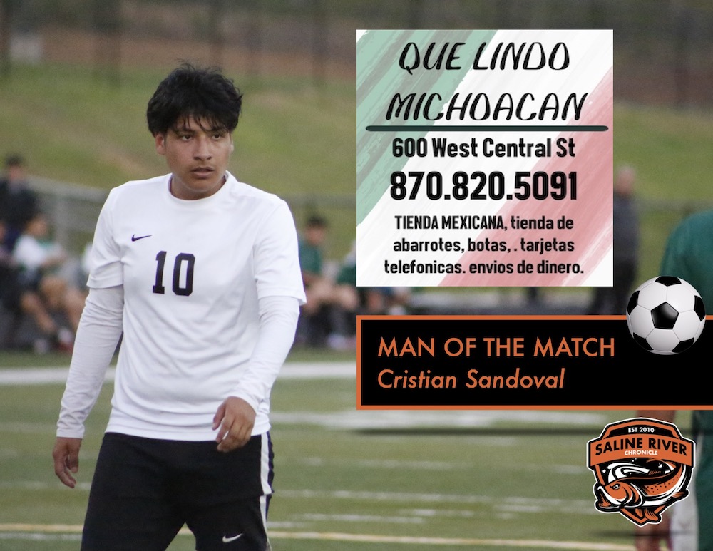Cristian Sandoval named Que Lindo Michoacan Man of the Match in Warren win over Mills