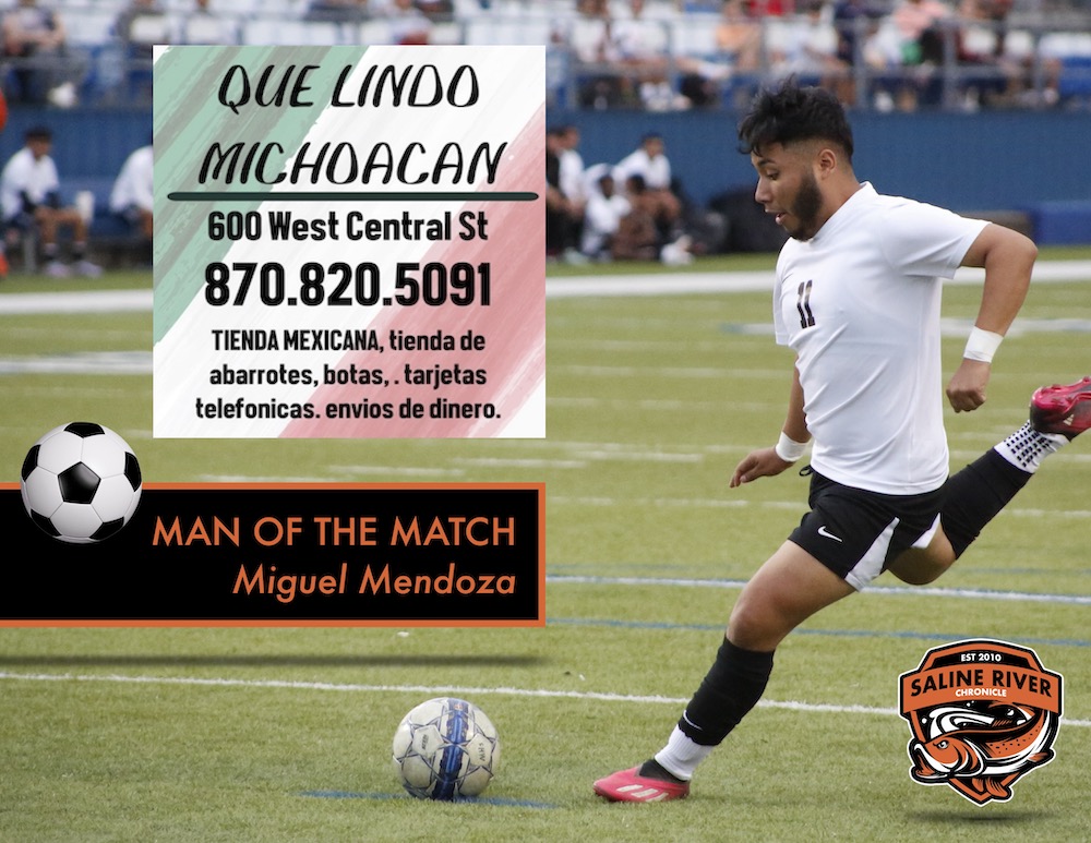 Miguel Mendoza named Que Lindo Michoacan Man of the Match in Warren win over Monticello